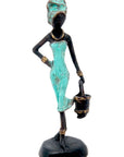Bronze 15 cm turquoise n°10