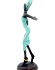 Bronze 15 cm turquoise n°11