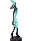 Bronze 15 cm turquoise n°11