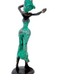 Bronze 15 cm vert n°1