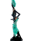 Bronze 15 cm vert n°9