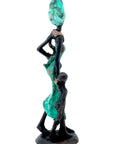 Bronze 15 cm vert n°9