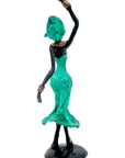 Bronze 15 cm vert n°15