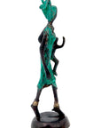 Bronze 15 cm vert n°18