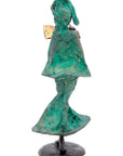 Bronze 15 cm vert n°25