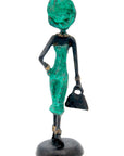Bronze 15 cm vert n°32