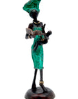 Bronze 15 cm vert n°34