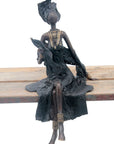Bronze assis 35 cm noir n°1 Bronzes d'Afrique