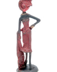 Bronze 15 cm rouge n°18