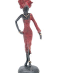 Bronze 15 cm rouge n°47
