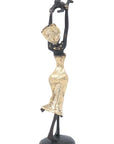 Bronze 15 cm doré n°9