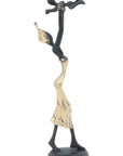 Bronze 15 cm doré n°9