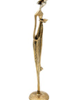 Bronze d'Abdoulaye 35cm gold n°1