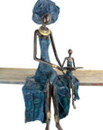 AE2B - Bronzes d'Afrique - statues from Burkina Faso