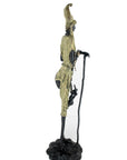 Bronze Issouf Berger Dogon 70 cm vert n°1 Bronzes d'Afrique