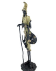 Bronze Issouf Berger Dogon 70 cm vert n°1 Bronzes d'Afrique