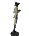 Bronze Issouf Berger Dogon 70 cm vert n°2 Bronzes d'Afrique