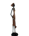 Bronze Issouf 70 cm marron n°2 Bronzes d'Afrique