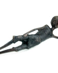 Bronze allongé 20 cm noir n°2 Bronzes d'Afrique