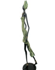Bronze Issouf 70 cm vert n°3 Bronzes d'Afrique