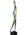 Bronze Issouf 70 cm vert n°3 Bronzes d'Afrique