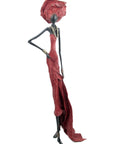 Bronze sans socle 55 cm rouge n°2 Bronzes d'Afrique