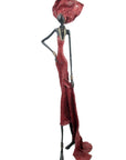 Bronze sans socle 55 cm rouge n°2 Bronzes d'Afrique