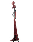 Bronze sans socle 55 cm rouge n°2 Bronzes d'Afrique