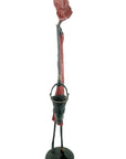 Bronze 55 cm rouge n°5 Bronzes d'Afrique