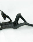 Bronze allongé 20 cm noir n°8 Bronzes d'Afrique