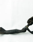 Bronze allongé 20 cm noir n°12 Bronzes d'Afrique