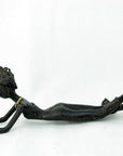 Bronze allongé 20 cm noir n°12 Bronzes d'Afrique