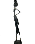 Bronze 55 cm noir n°5 Bronzes d'Afrique