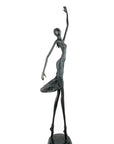 Bronze danseuse 55 cm noir n°1 Bronzes d'Afrique