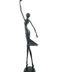 Bronze danseuse 55 cm noir n°1 Bronzes d'Afrique