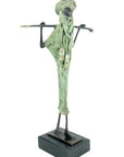 Touareg 35 cm vert n°2 Bronzes d'Afrique