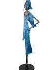 Bronze Issouf 110 cm bleu n°1 Bronzes d'Afrique