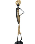 Bronze 55 cm doré n°8 Bronzes d'Afrique