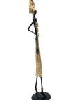 Bronze 55 cm doré n°8 Bronzes d'Afrique