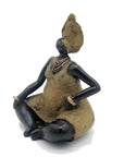 Bronze Big Mama 20 cm vert n°1 Bronzes d'Afrique
