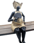 Bronze Big Mama 25 cm doré n°2 Bronzes d'Afrique