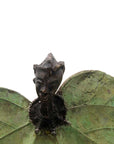 Bronze Feuille triple 45 cm vert n°2 Bronzes d'Afrique