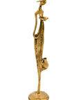 Bronze d'Abdoulaye 35cm gold n°4 