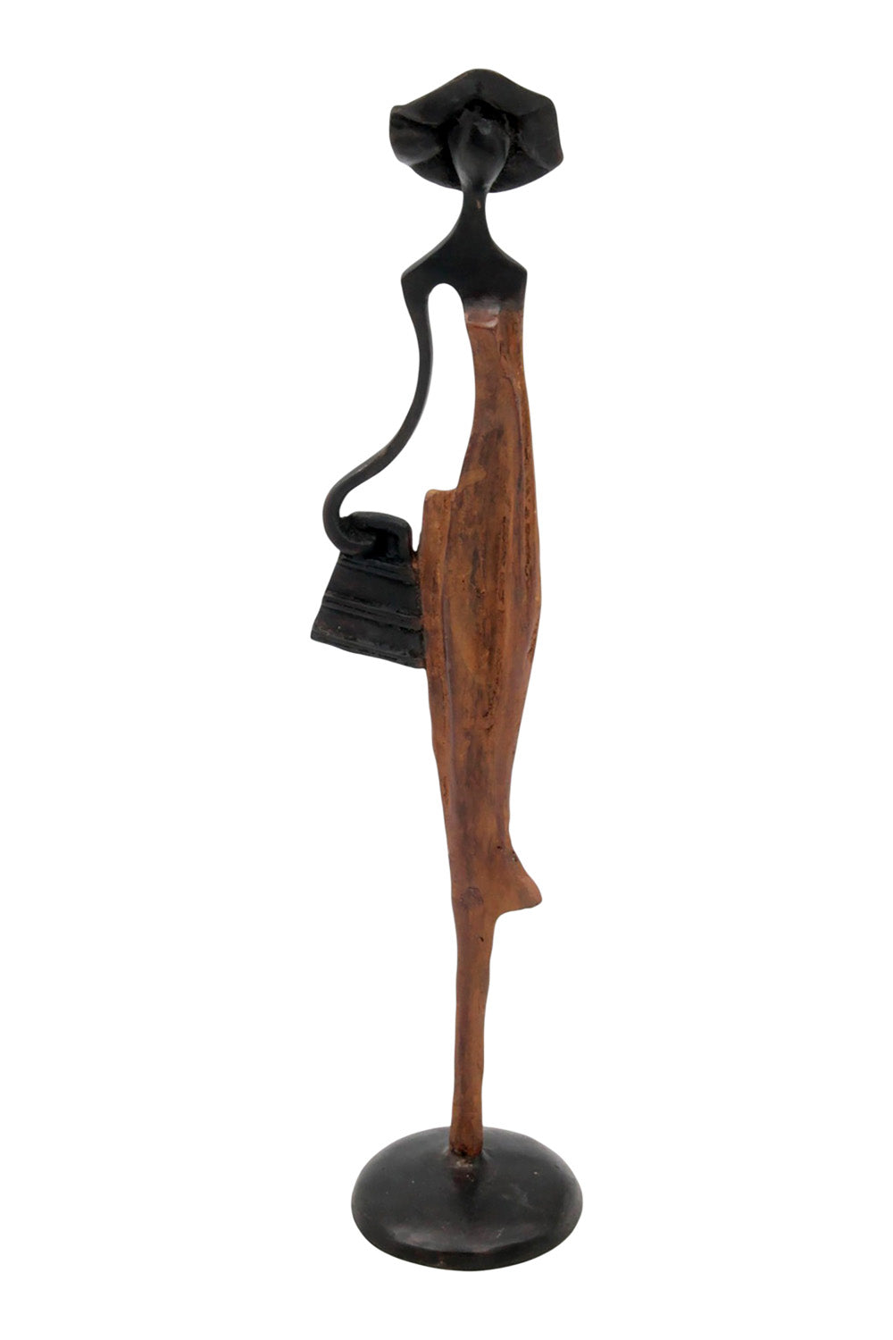Bronze d'Abdoulaye 35cm marron n°2 