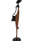 Bronze d'Abdoulaye 35cm marron n°2 