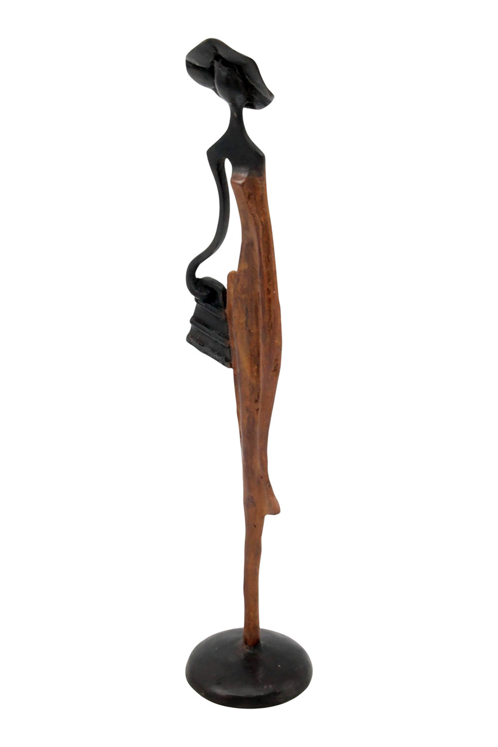Bronze d'Abdoulaye 35cm marron n°2 
