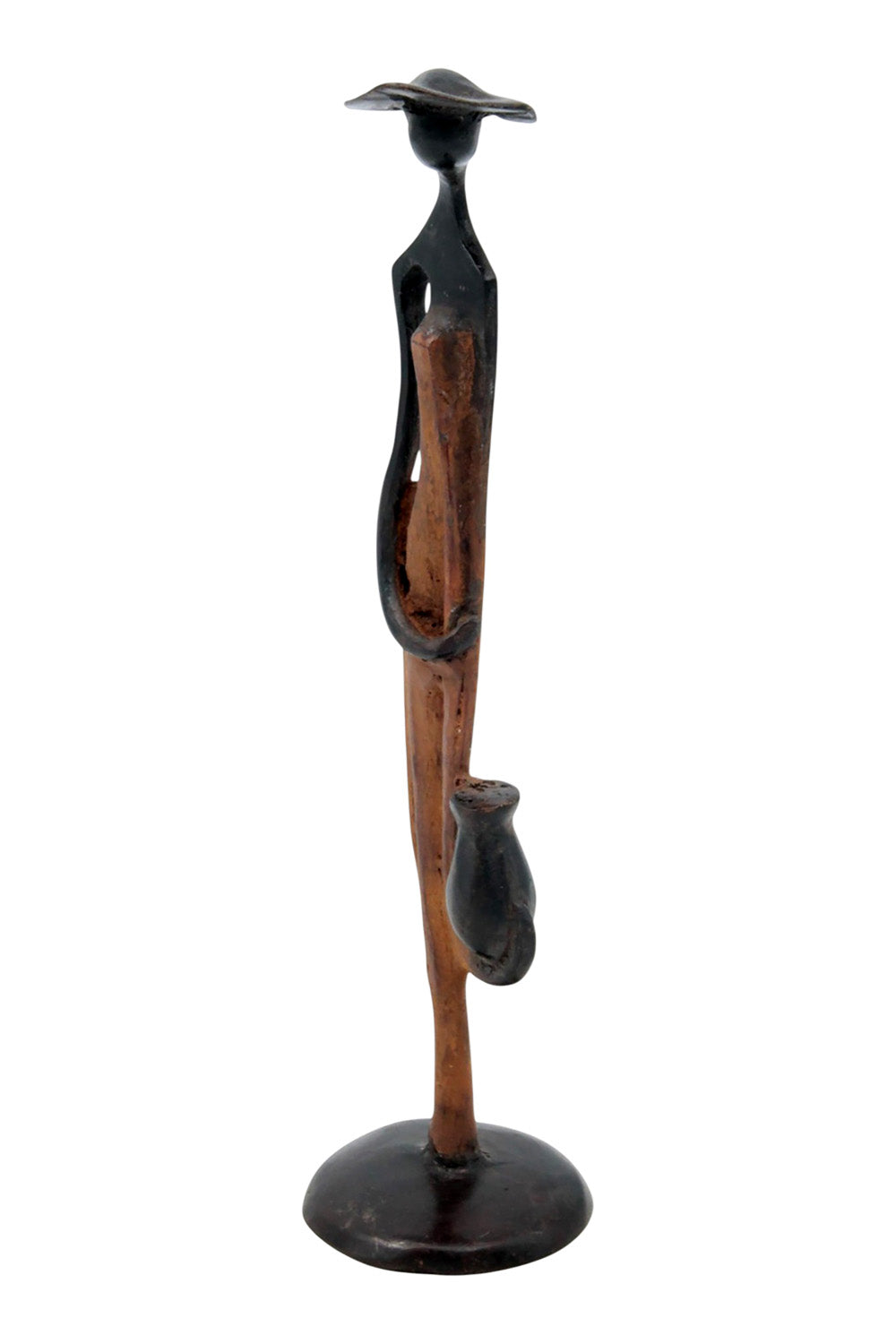 Abdoulaye's bronze 25cm brown n°4 