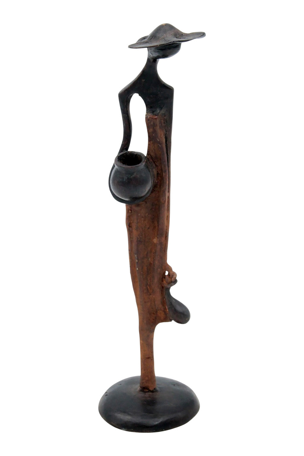 Abdoulaye's bronze 25cm brown n°11 