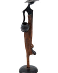 Abdoulaye's bronze 25cm brown n°11 