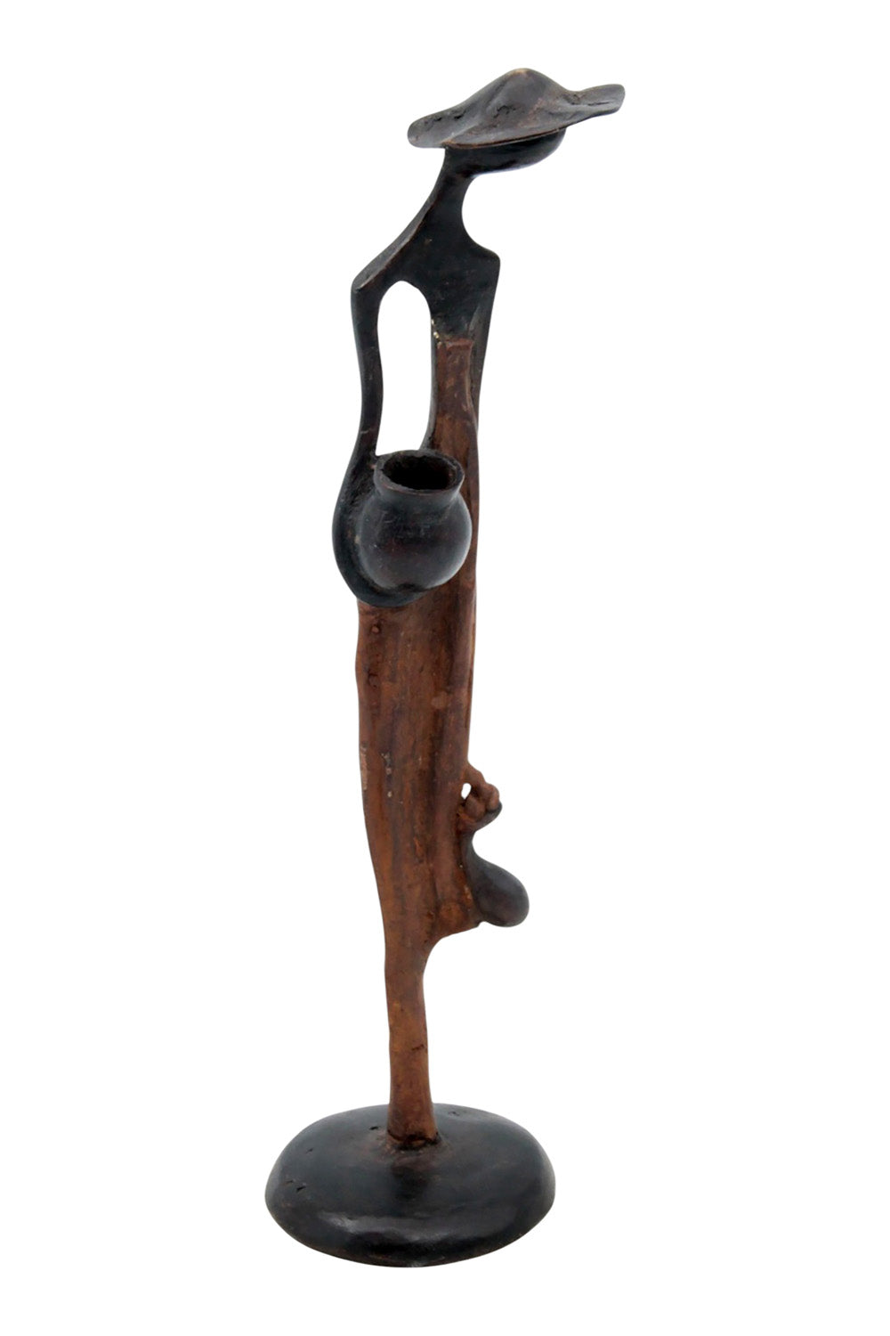 Abdoulaye's bronze 25cm brown n°11 
